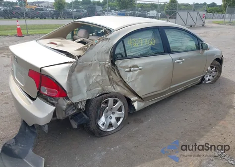 2007 Honda Civic Lx из США, поврежденный, VIN 1HGFA16537L105223